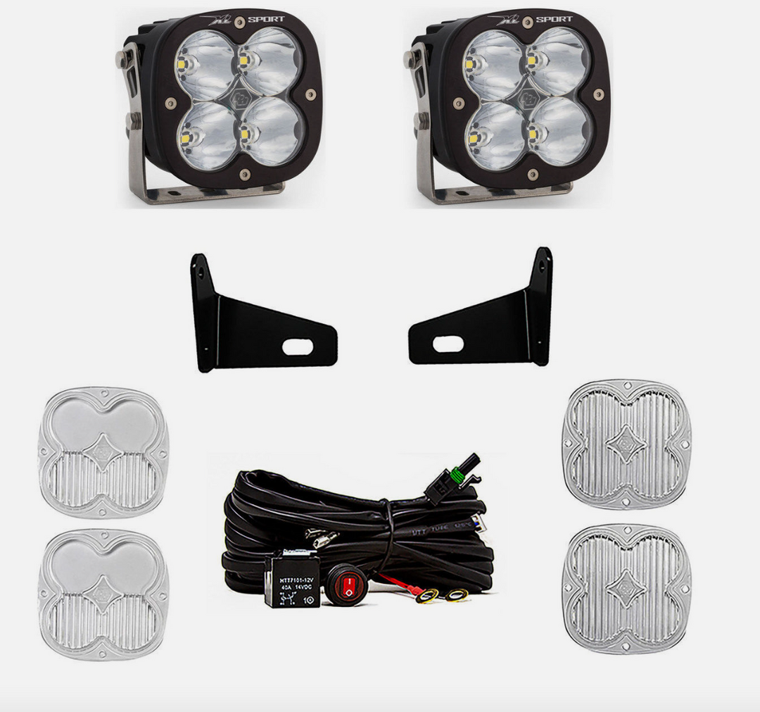 Baja Designs Can-Am XL Sport A-Pillar Light Kit - Can-Am 2017-24 Maverick X3