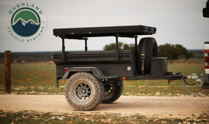 Overland Vehicle Systems Off Road Trailer Military Style With Full Articulating Suspension