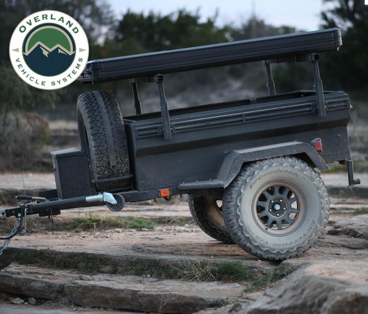 Overland Vehicle Systems Off Road Trailer Military Style With Full Articulating Suspension