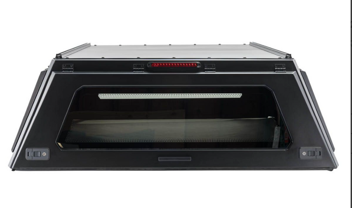 Overland Vehicle Systems Expedition - Truck Cap W/Full Wing Doors, Front and Rear Windows & 3rd Brake Light