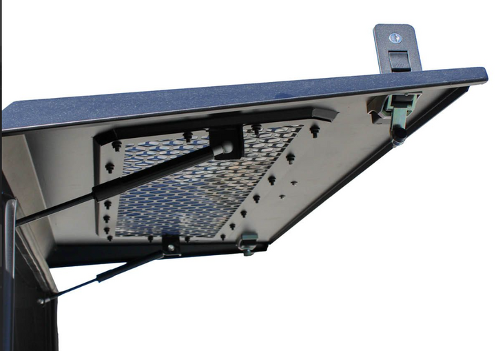 Overland Vehicle Systems Expedition - Truck Cap W/Full Wing Doors, Front and Rear Windows & 3rd Brake Light
