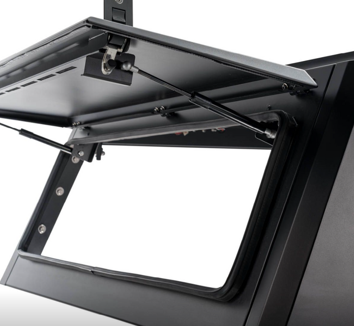 Overland Vehicle Systems Expedition - Truck Cap W/Full Wing Doors, Front and Rear Windows & 3rd Brake Light