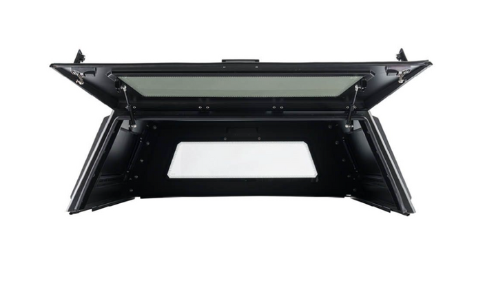 Overland Vehicle Systems Expedition - Truck Cap W/Full Wing Doors, Front and Rear Windows & 3rd Brake Light