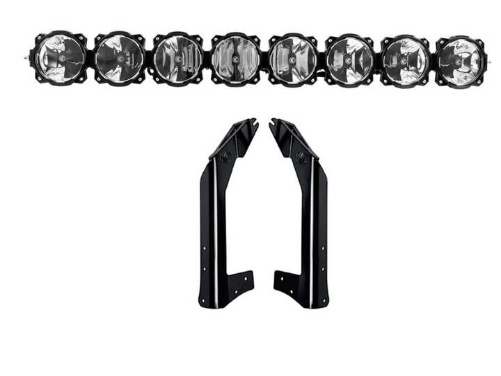 KC HiLiTES Gravity Pro6 LED Light Bar for 2007-2018 Jeep Wrangler JK