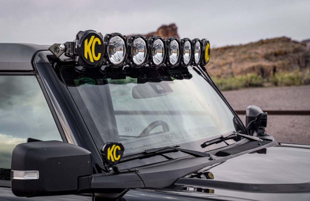 KC Hilites Gravity® LED Pro6 - 50" Light Bar Kit - for 2021-2025 Ford Bronco