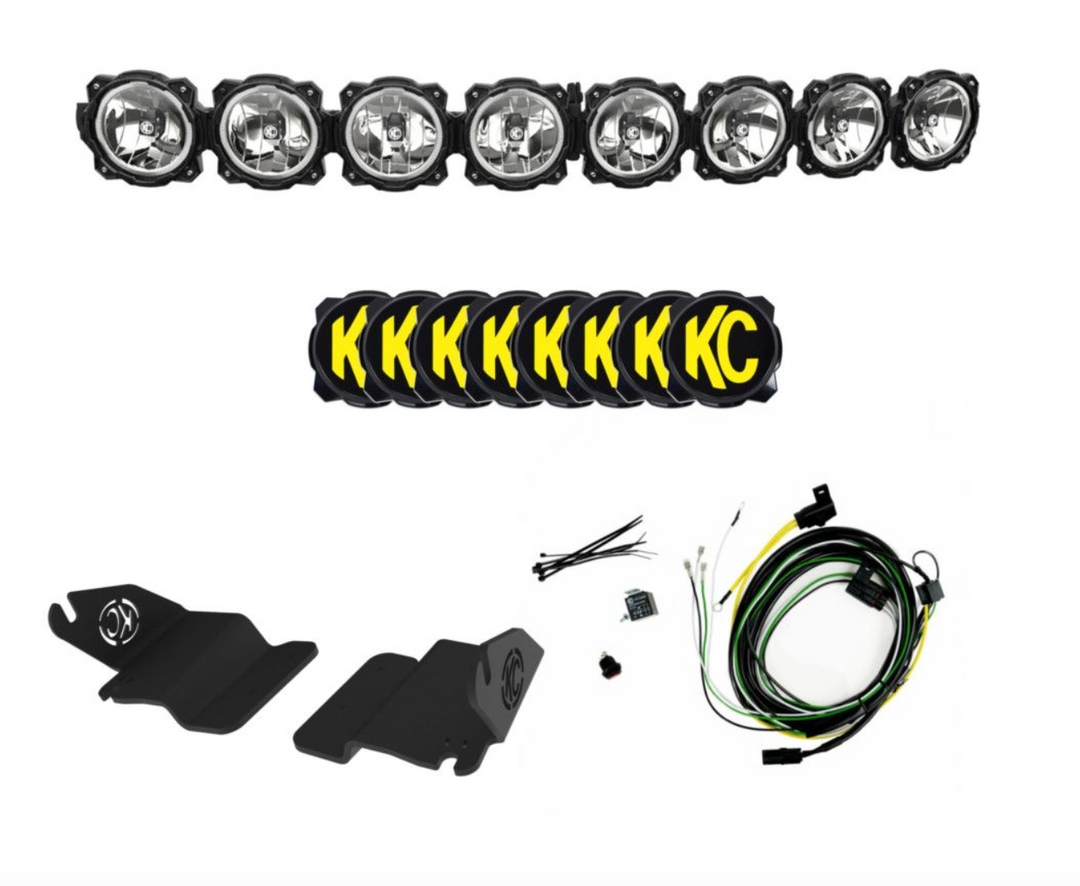 KC Hilites Gravity® LED Pro6 - 50" Light Bar Kit - for 2021-2025 Ford Bronco