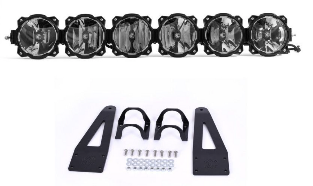 KC Hilites 39" Pro6 Gravity® LED - 6-Light - Light Bar System for Can-Am Maverick
