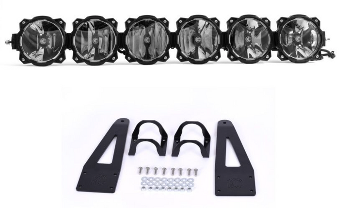 KC Hilites 39" Pro6 Gravity® LED - 6-Light - Light Bar System for Can-Am Maverick