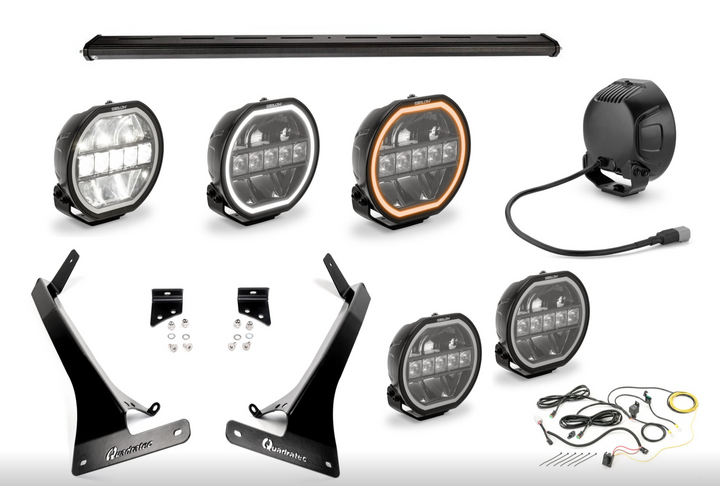Quadratec Stealth Light Bar for JL & JK Jeep Models