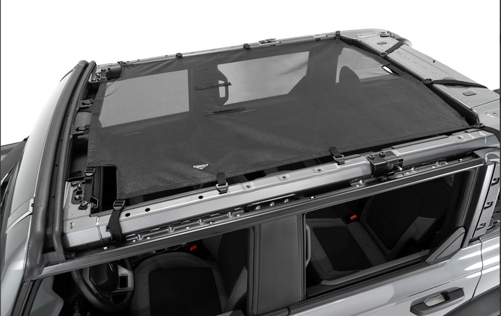 MasterTop Freedom Mesh Bimini Top Plus for 21-26 Ford Bronco 4-Door