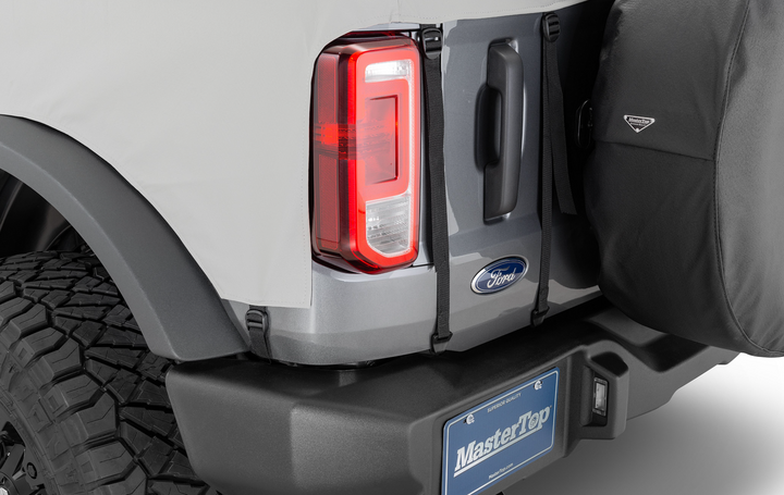 MasterTop Weatherproof Full Door Cab Cover for 21-26 Ford Bronco 4-Door