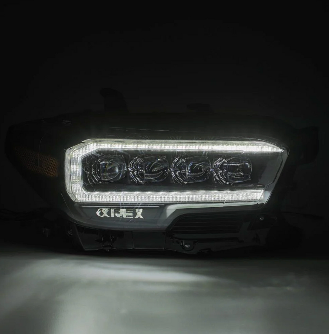 2016-2023 Toyota Tacoma - AlphaRex NOVA-Series LED Projector Headlights