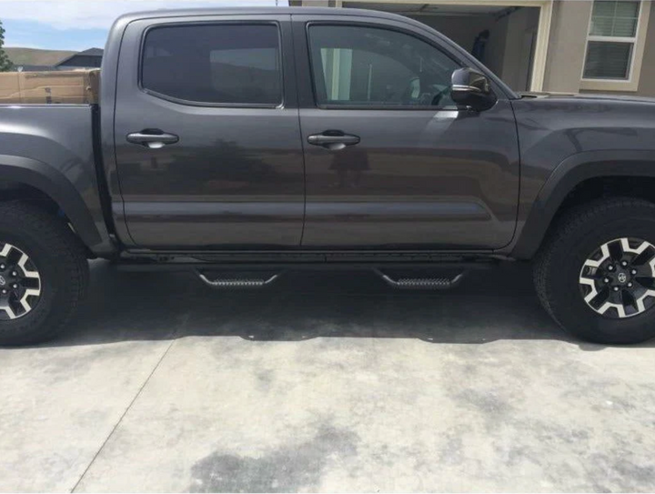 2016-2023 Toyota Tacoma | N-Fab 3 Inch Nerf Steps (Gloss Black)