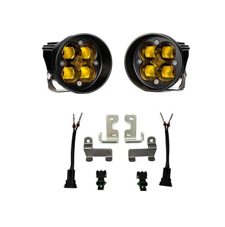 Baja Designs Amber Squadron SAE Fog Light Kit Toyota Tacoma | Tundra | 4Runner