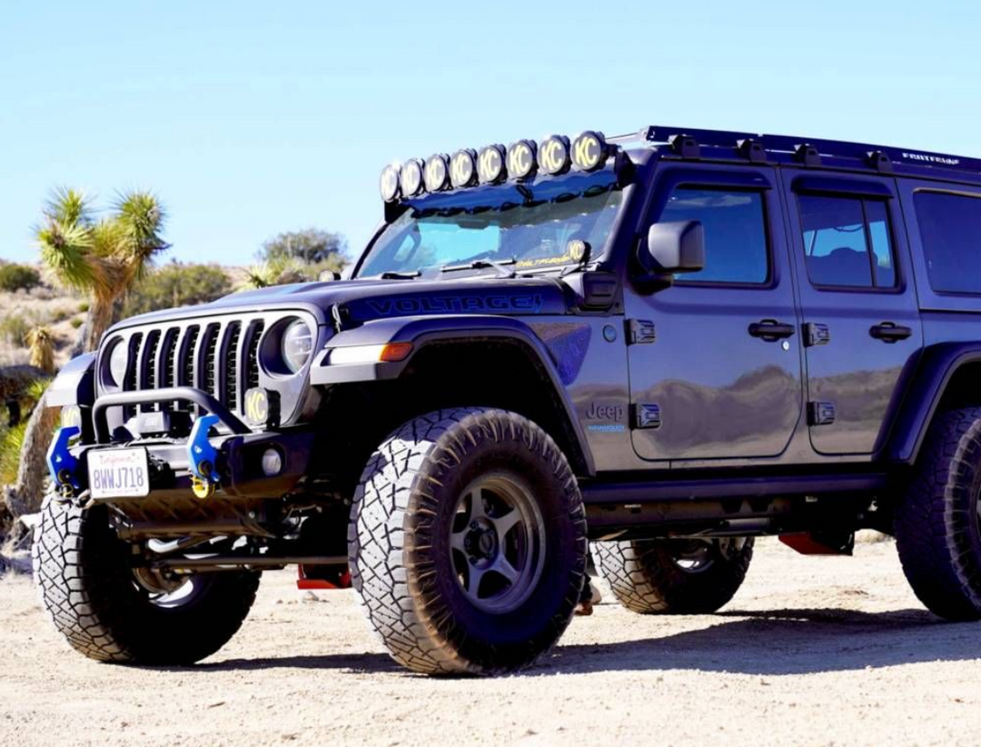 KC Hilites Gravity® LED Pro6 - 50" Light Bar Kit - 21+ Jeep Wrangler 4xe