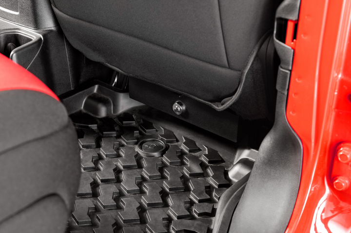 Lost Canyon Under Seat Security Box for 18-26 Jeep Wrangler JLU & Gladiator JT