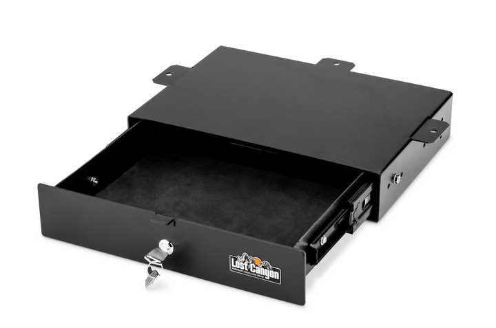 Lost Canyon Under Seat Security Box for 18-26 Jeep Wrangler JLU & Gladiator JT