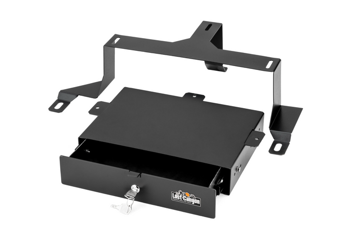 Lost Canyon Under Seat Security Box for 18-26 Jeep Wrangler JLU & Gladiator JT