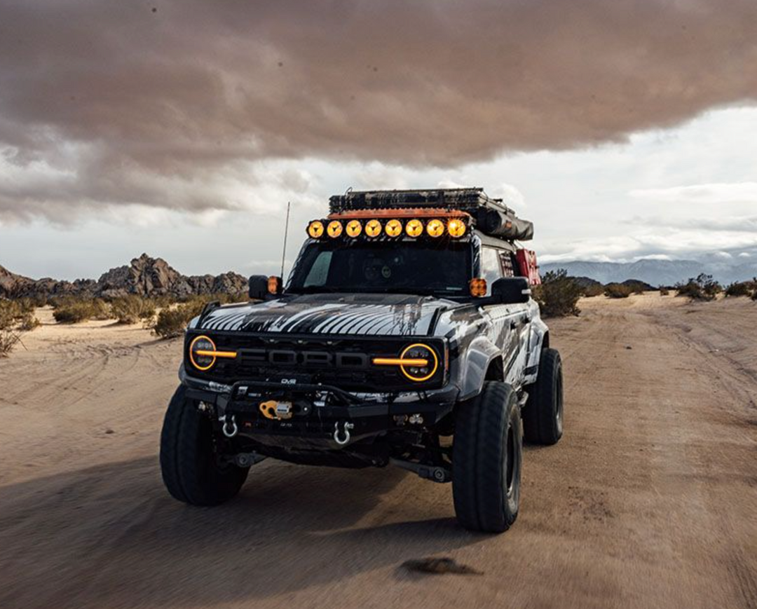 KC Hilites Gravity®️ Titan™ LED Light Bar kit Ford Bronco 21+