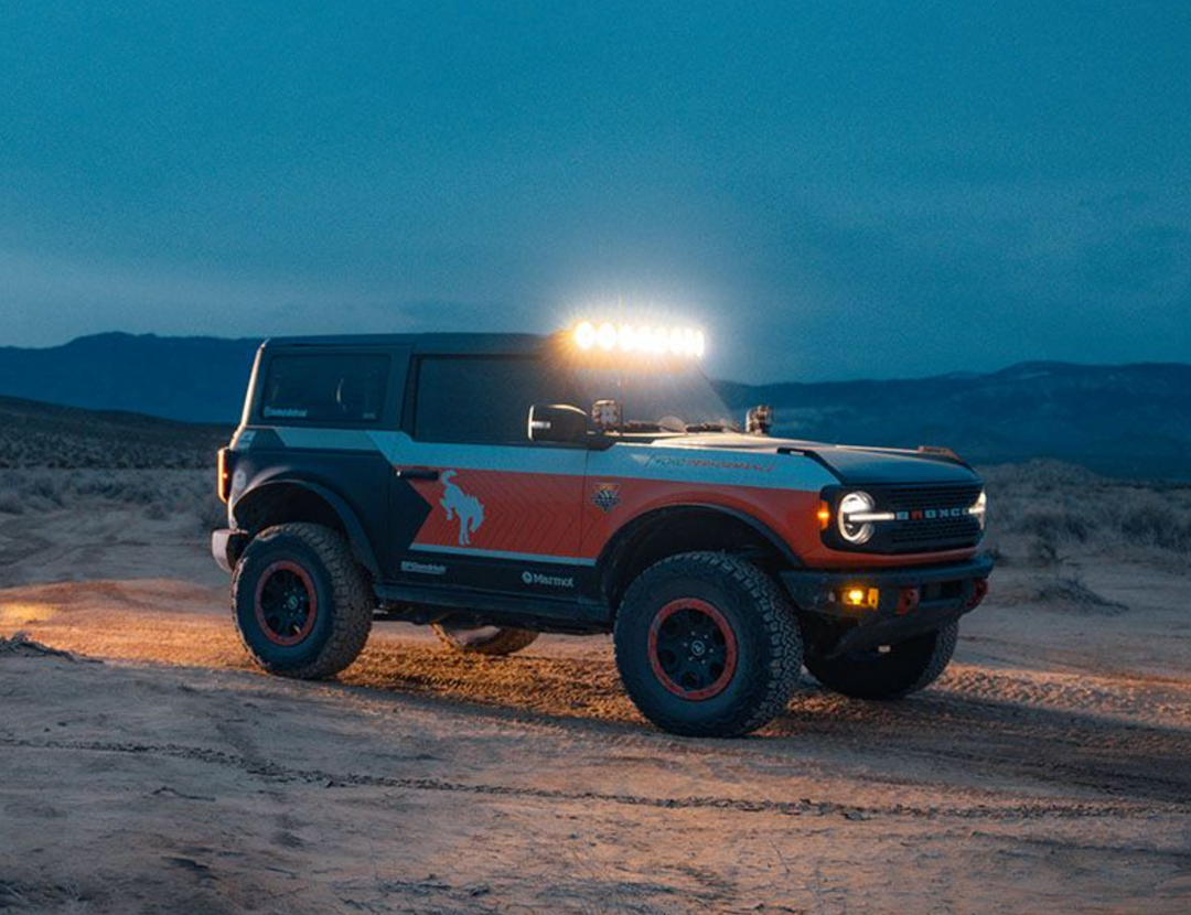 KC Hilites Gravity®️ Titan™ LED Light Bar kit Ford Bronco 21+