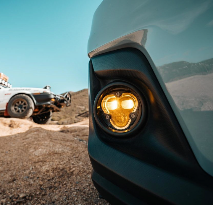 KC Hilites FLEX ERA® 3 Dual Mode SAE Fog LED Light Pods - 2-Light Master Kit - Subaru Crosstrek/Forester