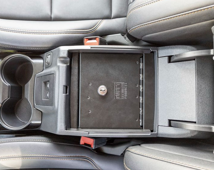 Tuffy Center Console Security Safe for 21-25 Ford Bronco