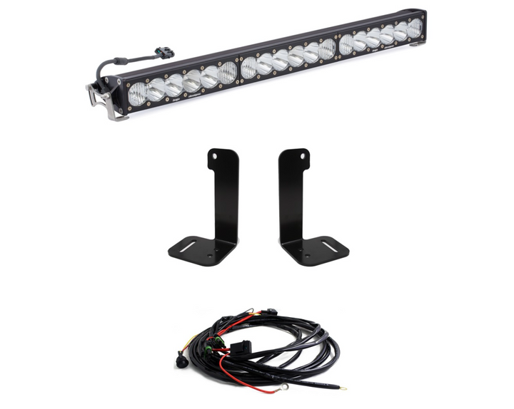 Baja Designs Jeep JL/JT OnX6+ 30 Inch Bumper Light Kit - Jeep 2020-24 Gladiator; 2018-25 Wrangler JL