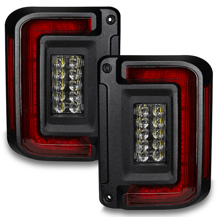 ORACLE Lighting Flush Mount LED Tail Lights for 2007-2017 Jeep Wrangler JK