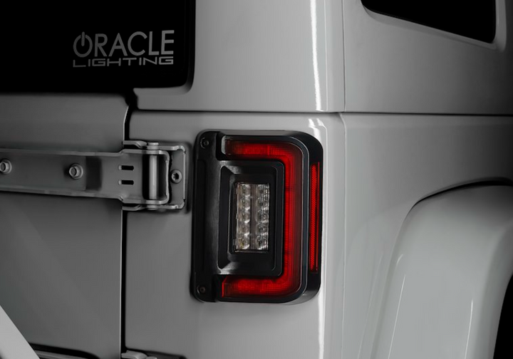 ORACLE Lighting Flush Mount LED Tail Lights for 2007-2017 Jeep Wrangler JK