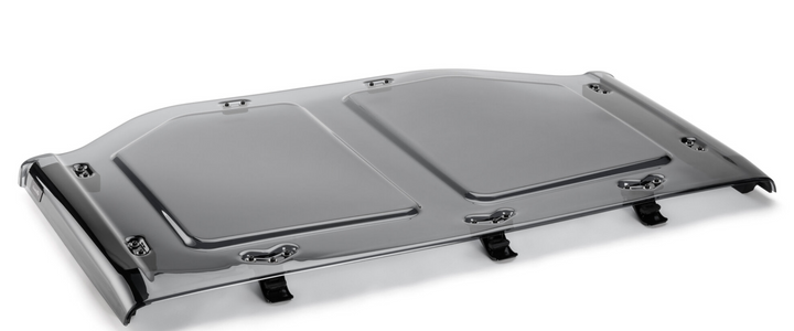 QuadraTop SkyLite Clear Hardtop Panel for 09-26 Jeep Wrangler JK, JL & Gladiator JT