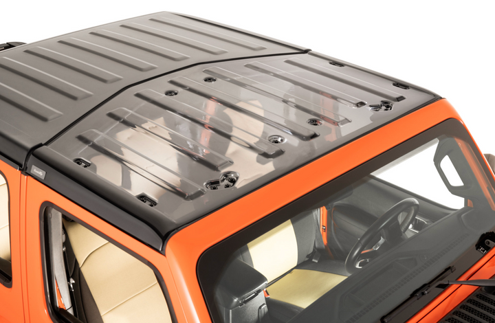 QuadraTop SkyLite Clear Hardtop Panel for 09-26 Jeep Wrangler JK, JL & Gladiator JT