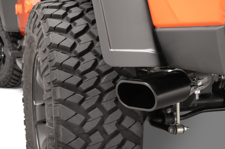 Quadratec Performance 3" Stainless Steel Dual Exhaust System for 20-25 Jeep Gladiator JT with 3.6L