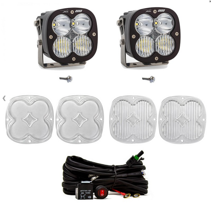 Baja Designs Ford XL80 A-Pillar Light Kit - Ford 2021-2025 Bronco; 2022-2025 Bronco Raptor