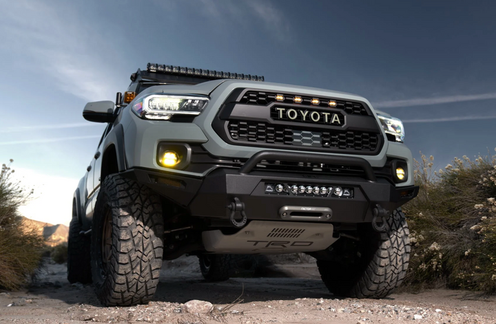 Body Armor 2016-2023 Toyota Tacoma Hiline Front Winch Bumper