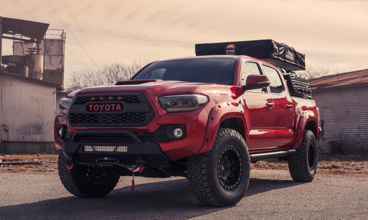 Body Armor 2016-2023 Toyota Tacoma Hiline Front Winch Bumper