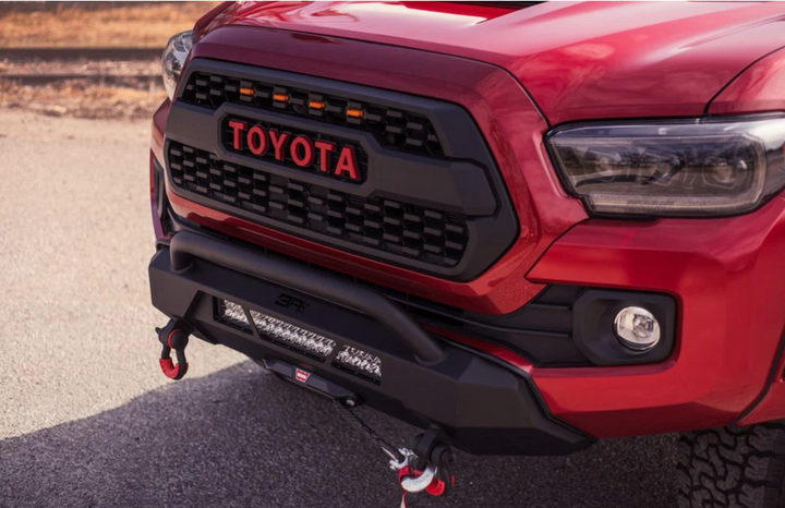 Body Armor 2016-2023 Toyota Tacoma Hiline Front Winch Bumper