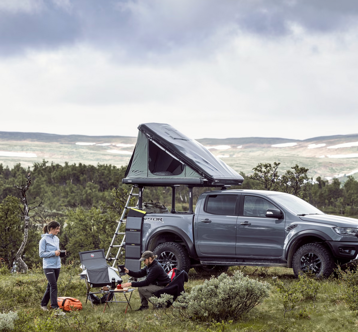 Thule Basin Wedge hard-shell rooftop tent