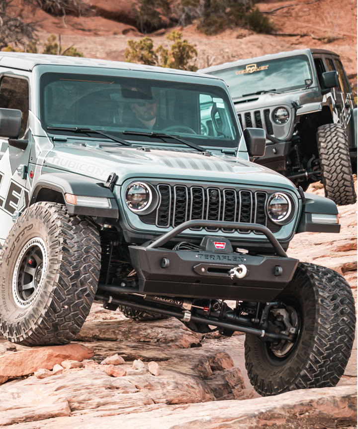 Teraflex JL / JT / JK: 1.75” RockGuard Crest Front Bumper Hoop