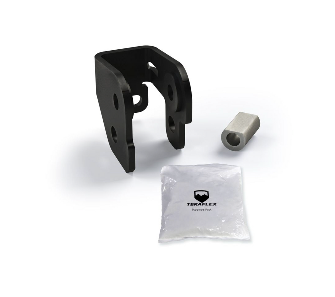 Teraflex JL / JT: Front Track Bar Axle Bracket Kit (4.5" Lift)