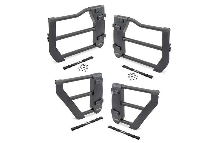 Carnivore Tube Doors Front and Rear for 18-26 Jeep Wrangler JL & Gladiator JT