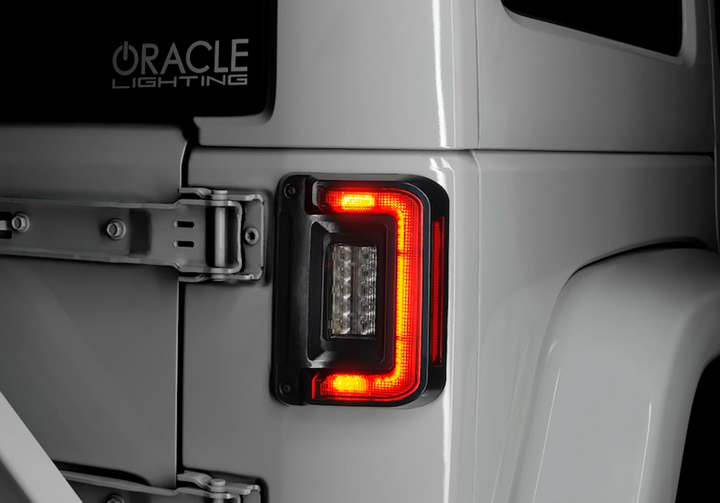 ORACLE Lighting Flush Mount LED Tail Lights for 2007-2017 Jeep Wrangler JK