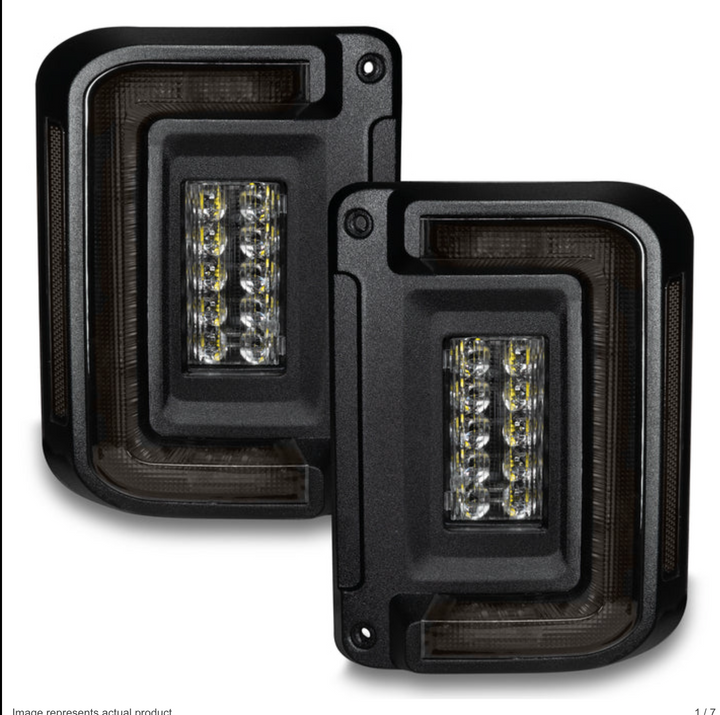 ORACLE Lighting Flush Mount LED Tail Lights for 2007-2017 Jeep Wrangler JK