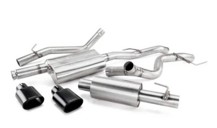 Quadratec Performance 3" Stainless Steel Dual Exhaust System for 20-25 Jeep Gladiator JT with 3.6L