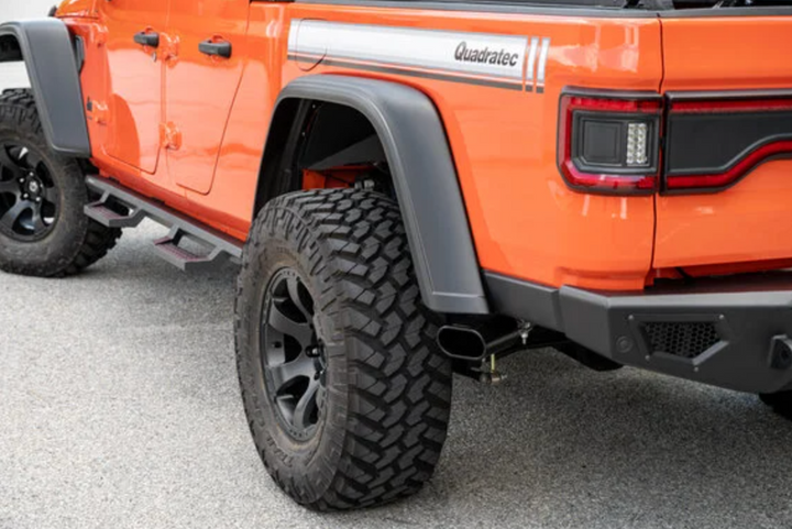 Quadratec Performance 3" Stainless Steel Dual Exhaust System for 20-25 Jeep Gladiator JT with 3.6L