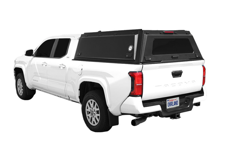 Overland Vehicle Systems Expedition - Truck Cap W/Full Wing Doors, Front and Rear Windows & 3rd Brake Light