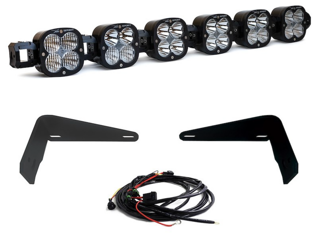 Baja Designs 6 XL Sport Linkable Light Bar For Steel Bumper Mount Ford Bronco 2021+