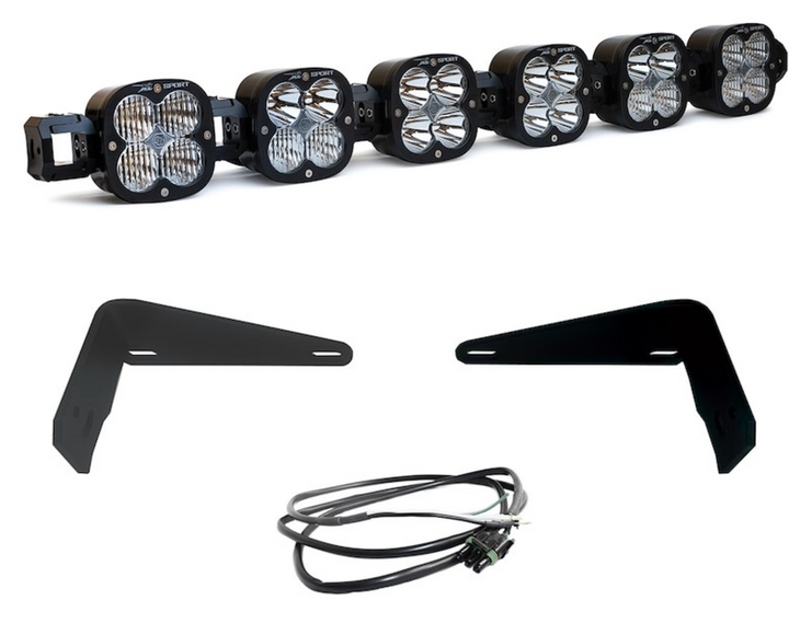 Baja Designs 6 XL Sport Linkable Light Bar For Steel Bumper Mount Ford Bronco 2021+
