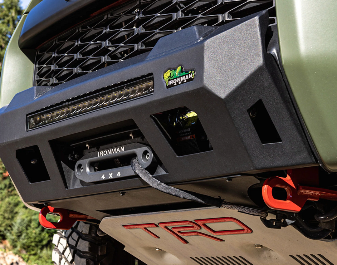 Ironman 4x4 Raid Front Winch Bumper Kit for Toyota 4Runner (2014-2024)