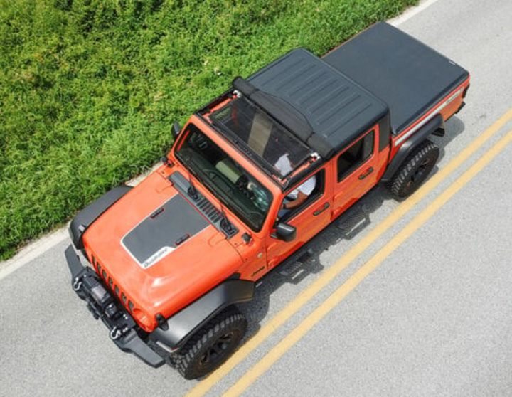 QuadraTop Skylite Roll Top for Hardtop for 18-25 Jeep Wrangler JL & Gladiator JT