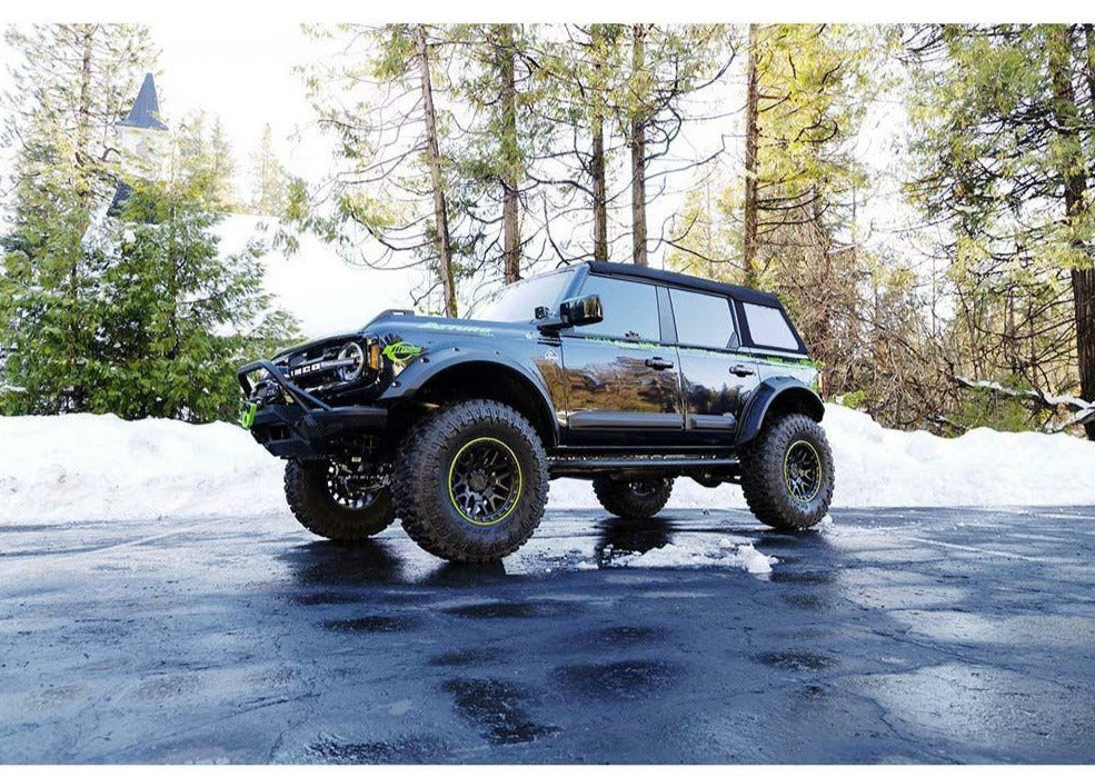 Belltech Suspension Lift Kit 0-4" w/Front and Rear Trail Performance Coilovers Ford Bronco 4WD 2021+